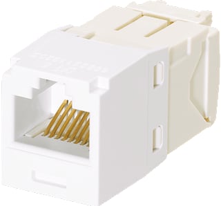 Panduit - Mini-Com TG Modulaire connector Cj Utp 6 Wit