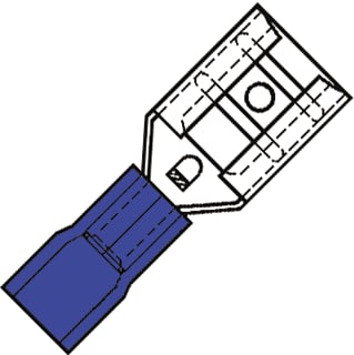 Klemko - SP Perskabelschoen voor koperkabel 2508 Fl Ds100