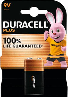 Duracell - Plus Batterij, niet oplaadbaar Alka 9V Br