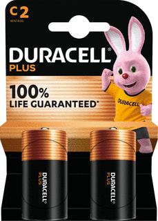 Duracell - Plus Batterij, niet oplaadbaar Alka C Br2