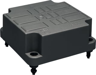 ABB - Hafobox 3640 S Deksel voor opbouwdoos wand/plafond Deksel 3640 Grijs Gst18