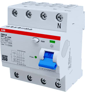 ABB - System pro M compact F200 Aardlekschakelaar 2Csf204568R3400
