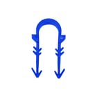 Wavin - Ankerclip vloerverwarmingsbuis Ankclip Vv 16-20