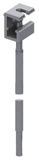 Concord - Mech. toebeh. verlichtingsarmatuur ot set4-1m m6+beug s-9-p4