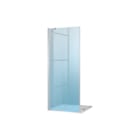 Hüppe - 501 Design Pure Zijwand voor bad of douche 501D Zijw 100 W/Hg