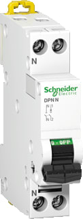 Schneider Electric Merlin Gerin - DPNA Installatieautomaat autom 4.5ka dpna 6a-c 1p+n