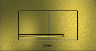 Wisa - XT Kantos Bedieningsplaat spoelsysteem Xt Bedpan Kantos Df Brons