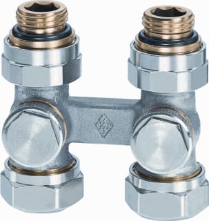 Heimeier - Vekotec H-onderblok vekotecb 2p onderbl 1/2re