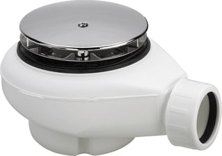 Viega - Tempoplex 6961875 Sifon voor bad/douchebak/vloer Compl.90Mm Chr