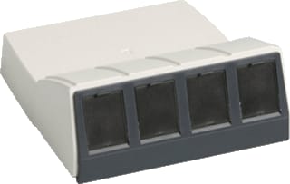 Attema - IC Inzetplaat schakelmateriaal Datadoos Ic-4 Creme