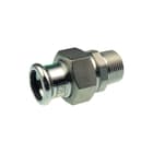 VSH - XPRESS RVS R2735 Fitting met 2 aansluitingen Rvs Kop Re22X1/2 Prxbu-Vld