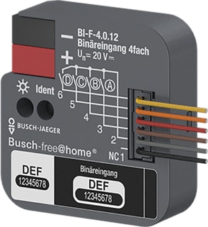 ABB Busch-Jaeger - I/O-module bussysteem Bi-F-4.0.12 Bin Ing 4V Inb