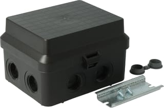 Attema - Cable-mate Ak2 Opbouwdoos wand/plafond Kabelds Ak2-B Ip64 Zw