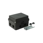Attema - Cable-mate Ak2 Opbouwdoos wand/plafond Kabelds Ak2-B Ip64 Zw