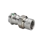 Viega - Sanpress Inox 2362 Fitting met 2 aansluitingen Sanp 3 Del Kopp Rvs 54X2Bi