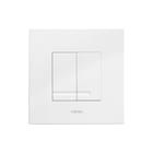 Wisa - Bedieningsplaat spoelsysteem Xs/Xf Delos Df Ks Mat Wit