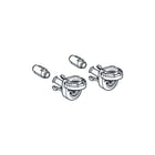 Geberit - ONE Toebeh./onderdelen v closetzitting Set Wandbevestiging