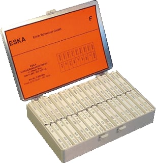 ESKA - Glaszekeringenassortimentsdoos Assds Glasz 5X20 Traag Ds