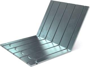 Henco - Vloerverwarmingsplaat secor pan 25-150