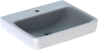 Geberit - Renova Plan Wastafel / Fontein Wastfl 60X48 +Krg -Ol Wit