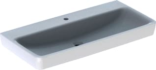 Geberit - Renova Plan Wastafel / Fontein Wastfl 100X48 +Krg -Ol Wit