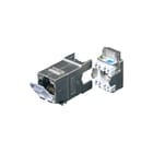 COMMSCOPE NETCONNECT - Twist SL Chassisdeel Modulaire connector mj twist-6s + stofkap xd