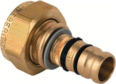 Geberit - Mepla Fitting met 2 aansluitingen aansl.wart 3/4x16mm