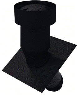 Ubbink - Ventus WTW dakdoorvoer Ddv 15-55 180-200Zw