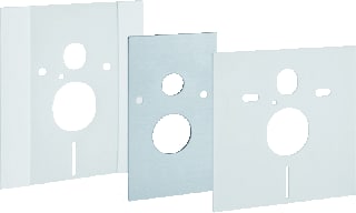 Geberit - Duofix Sigma 12 cm Beplatingsset inbouwelement Afdpl Tbv Element