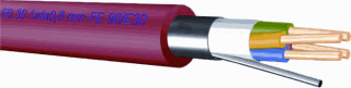 Draka - Serie 2300 Data- en communicatiekabel Sigk Fb60 4X2X0,8 Mt