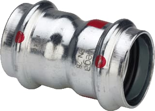 Viega - Prestabo 1115 Fitting met 2 aansluitingen Presta Sok 28