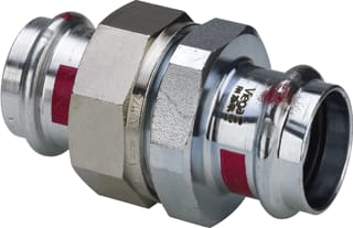 Viega - Prestabo 1160 Fitting met 2 aansluitingen Presta 3Dlg Kopp 35