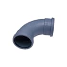 Pipelife - Topfit Fitting met 2 aansluitingen tf bcht 50 90gr m/m zw gr