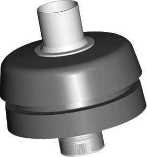 Ubbink - Rolux Flex Schoorsteenafdekkap (set) Rlx Sch.Kap Tbv M.Flex50