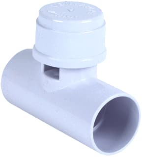 McAlpine - Ventapipe Jr. Beluchter Tstuk+ 32 Wit