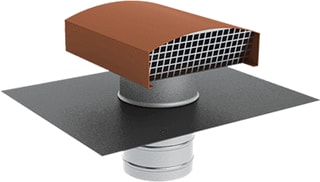 Duco - DucoFlex Dakdoorvoer rond luchtkanaal Ddv Compact D160 Terra