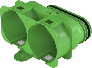 Duco - DucoFlex Koppelstuk 2x90 ovaal