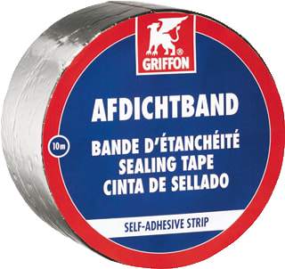 Griffon - Bitumenband Afdichtband Alu 10Cm Ro10