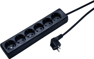 Martin Kaiser - 1060 Contactdooscombinatie Tafcontds 6V Ra 5M Zwart
