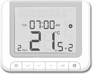 Etherma - Ruimteklokthermostaat Thermostaat Therm-520Rf