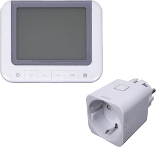 Etherma - Ruimteklokthermostaat Home-Duo Rf Thmstt+Stkkr