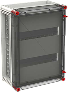 ABB - VMS Installatiekast leeg Lege Kast+2 Din Rail 150Mm