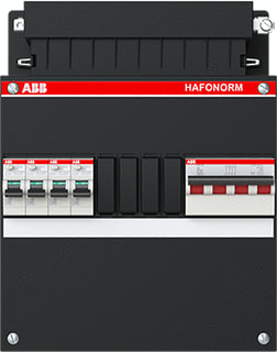 ABB - Hafonorm HC Groepenkast, geassembleerd Kast 30Ma 3F 4P 40A
