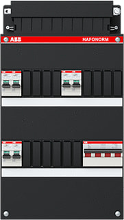 ABB - Hafonorm HAD Groepenkast, geassembleerd Kast 30Ma 3F 4P 40A