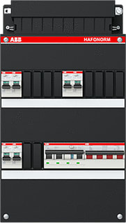 ABB - Hafonorm HAD Groepenkast, geassembleerd Kast 6G 30Ma 3F 4P