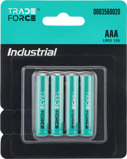 TRADEFORCE - Batterij, niet oplaadbaar Batt Alk Aaa 1,5V Br4