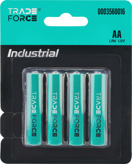 TRADEFORCE - Batterij, niet oplaadbaar Batt Alk Aa 1,5V Br4