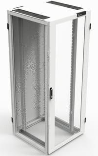 Minkels - Netwerk-/serverkast kast 800x47 glas v+bl ach