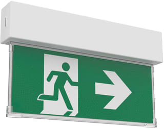 Prolumia - Noodverlichtingsarmatuur Pro-Sign Pictogram Arm