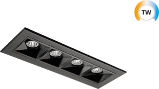 SG Lighting - Inspire Downlight/spot/schijnwerper r 150 zw leddim